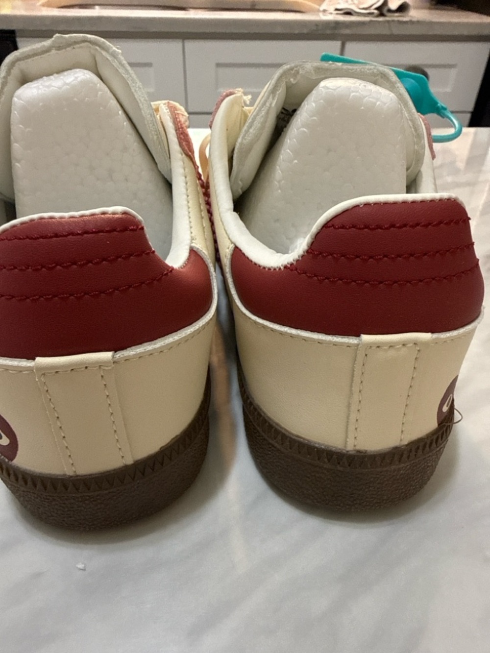 Adidas x Comme des Garçons PLAY Samba Women’s 5.5 Pink Heart Sneakers Limited Ed - Picture 6 of 11